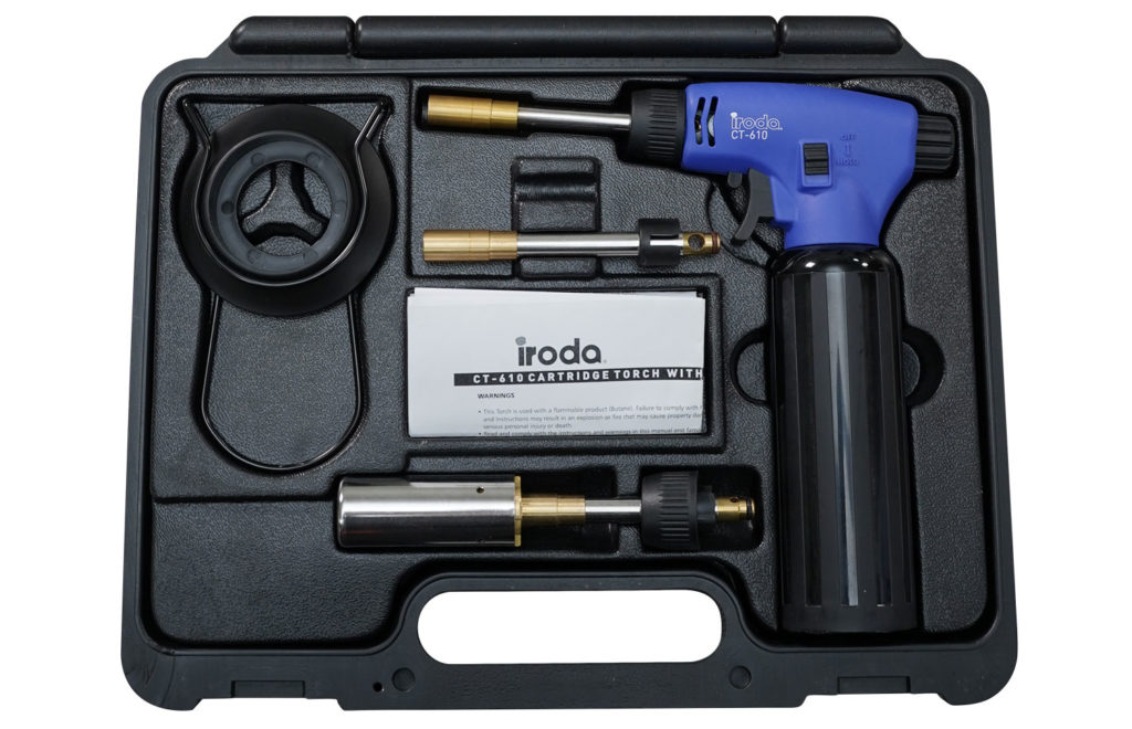 CT-610KB Heavy Duty Butane Torch Kit - Pro Iroda