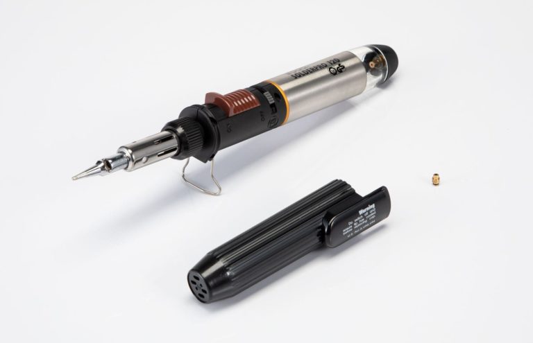 SOLDERPRO 120 Professional Butane Soldering Iron with a Protective Cap from Pro-Iroda