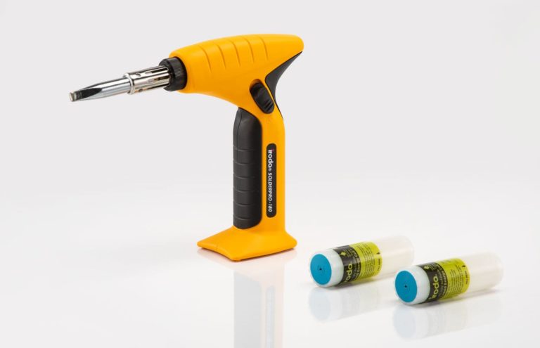 SOLDERPRO 180 Professional Butane Soldering Iron with two LEC ( Liquid Energy Cell) from Pro-Iroda