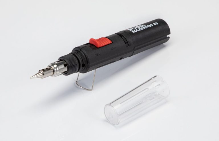 SOLDERPRO 80 Professional Butane Soldering Iron with a Protective Cap from Pro-Iroda