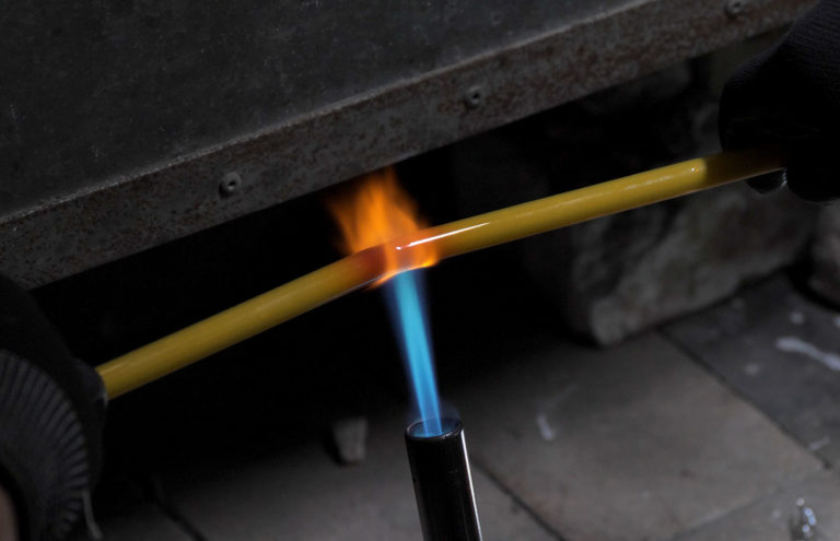 Using Butane Cartridge Torch to do glass melting
