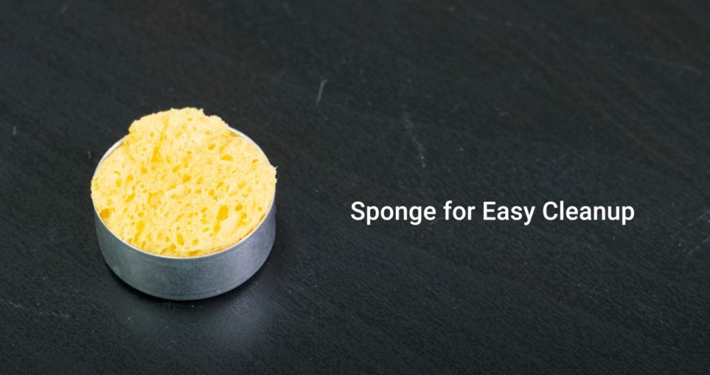 Sponge to Clean & Maintain Your Soldering Iron Tip