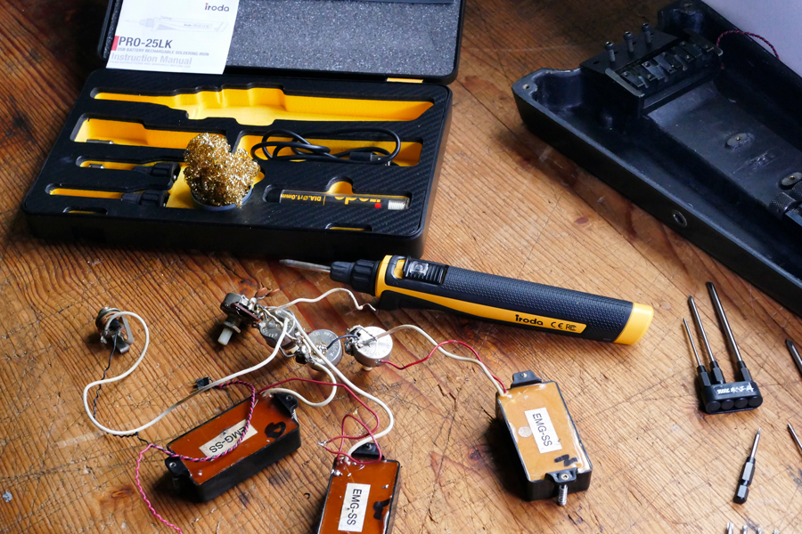  Gas or Battery Soldering for Guitar Electronics - Iroda-01