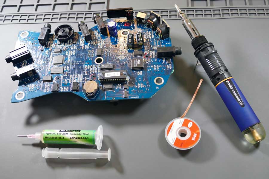 How do you desolder PCB components-01