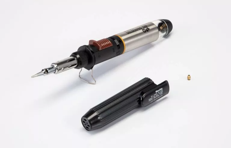 SOLDERPRO 120 Professional Butane Soldering Iron with a Protective Cap from Pro-Iroda