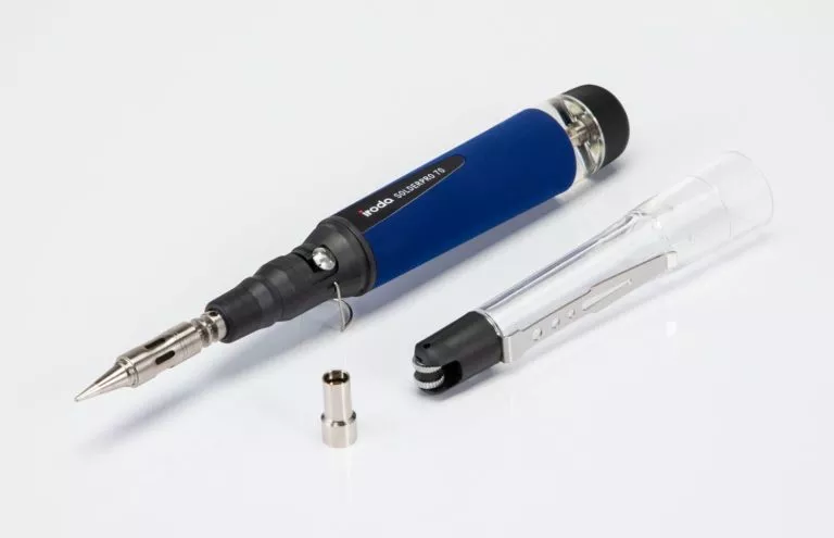 SOLDERPRO 70 Professional Compact Butane Soldering Iron Kit with additional torch tip from Pro-Iroda