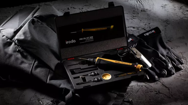 PRO-25L Cordless USB Rechargeable Soldering Iron Kit from Pro-Iroda