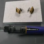 Gas soldering iron silver jewelry project | Iroda