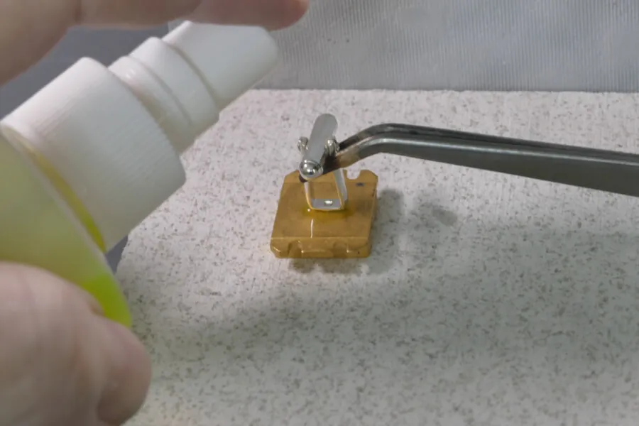 Surfaces need to be clean and close fitting to get the best results when soldering jewelry with gas