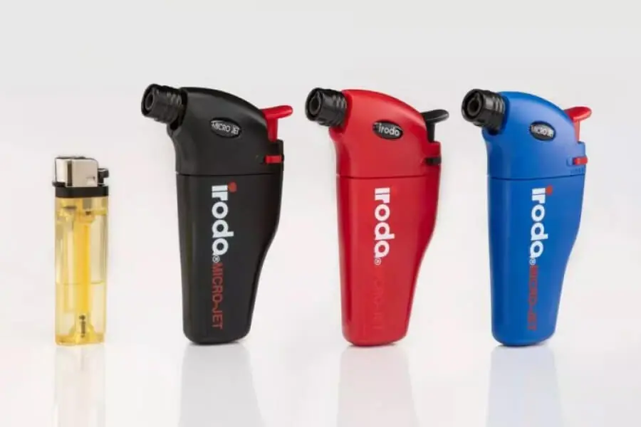 Iroda Flexible butane lighters for multiple applications 